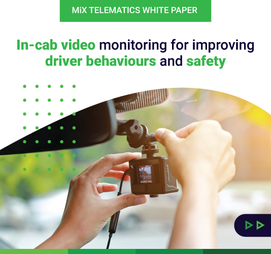 In-cab video monitoring for improving driver behavior - White Paper Download